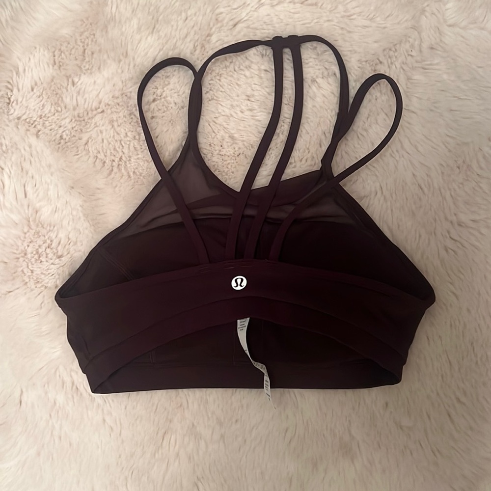 Lululemon sports bra maroon